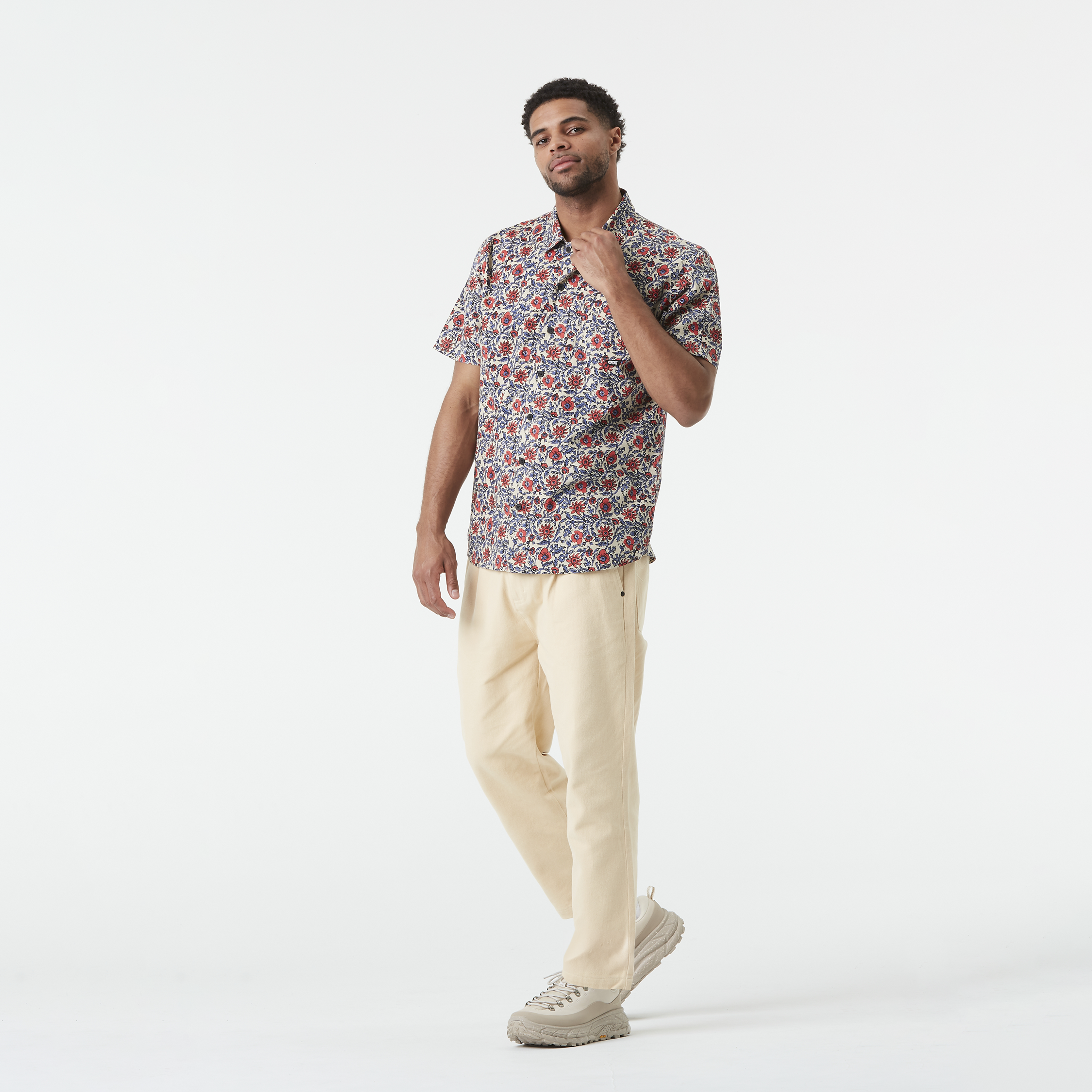 MATAIKONA SS SHIRT Aster Print