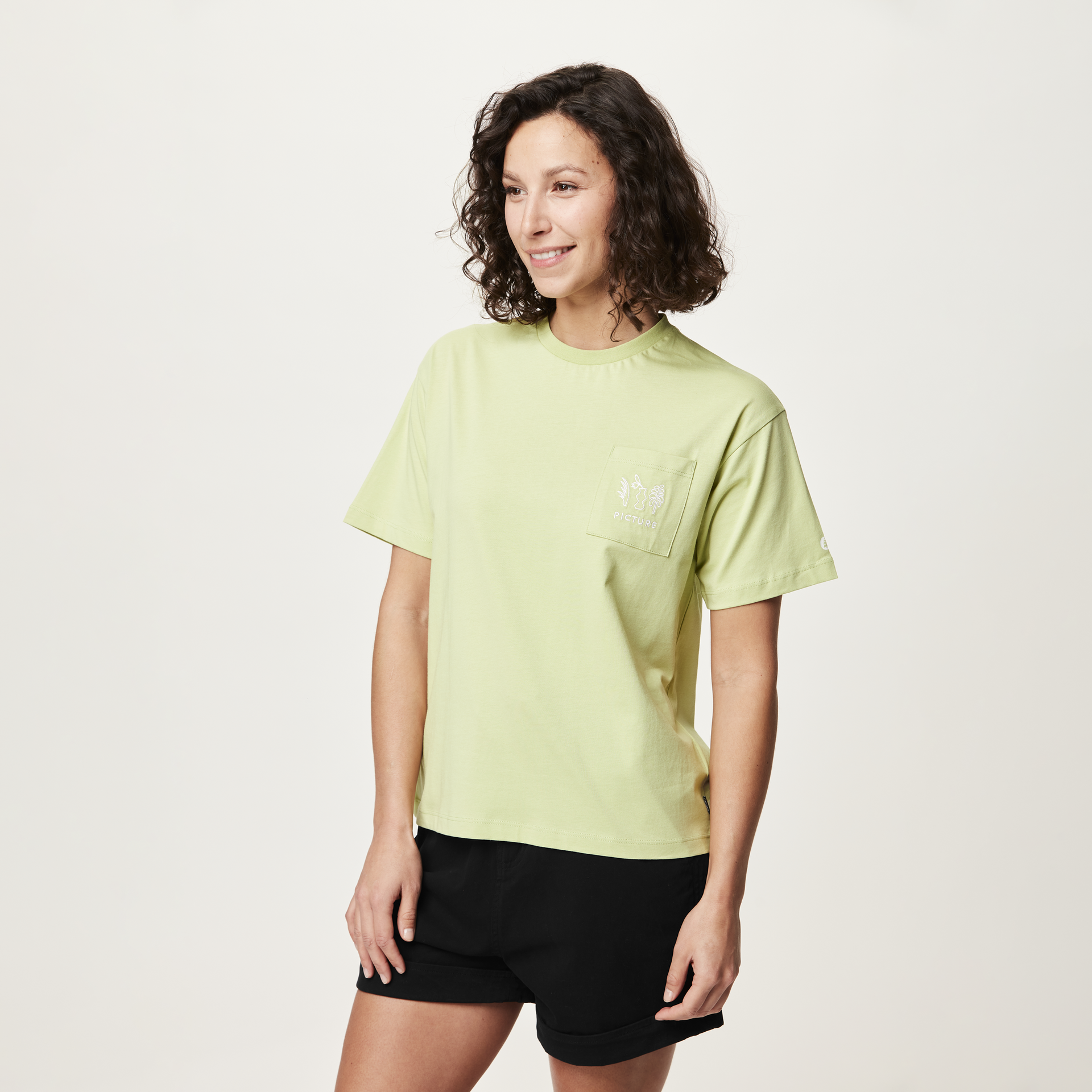Outdoor lifestyle KIARRA POCKET TEE Winter Pear