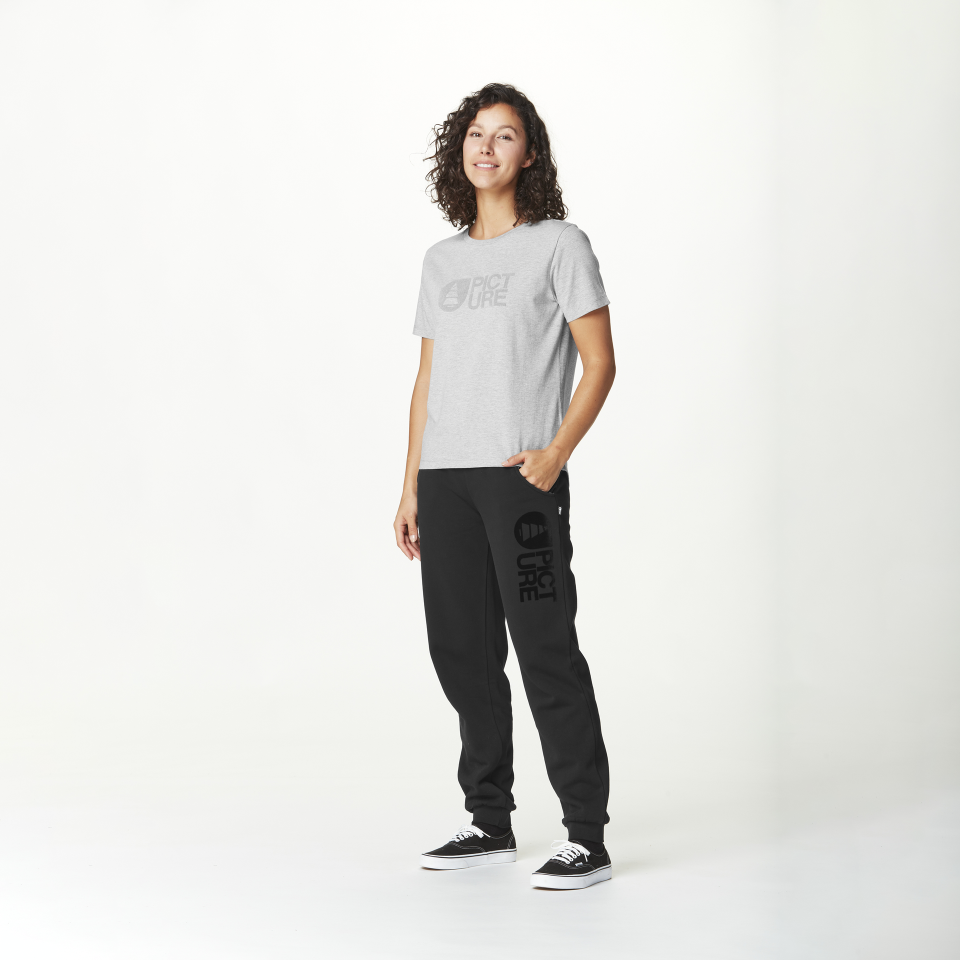 T-shirts FALL TEE REGULAR Grey Melange