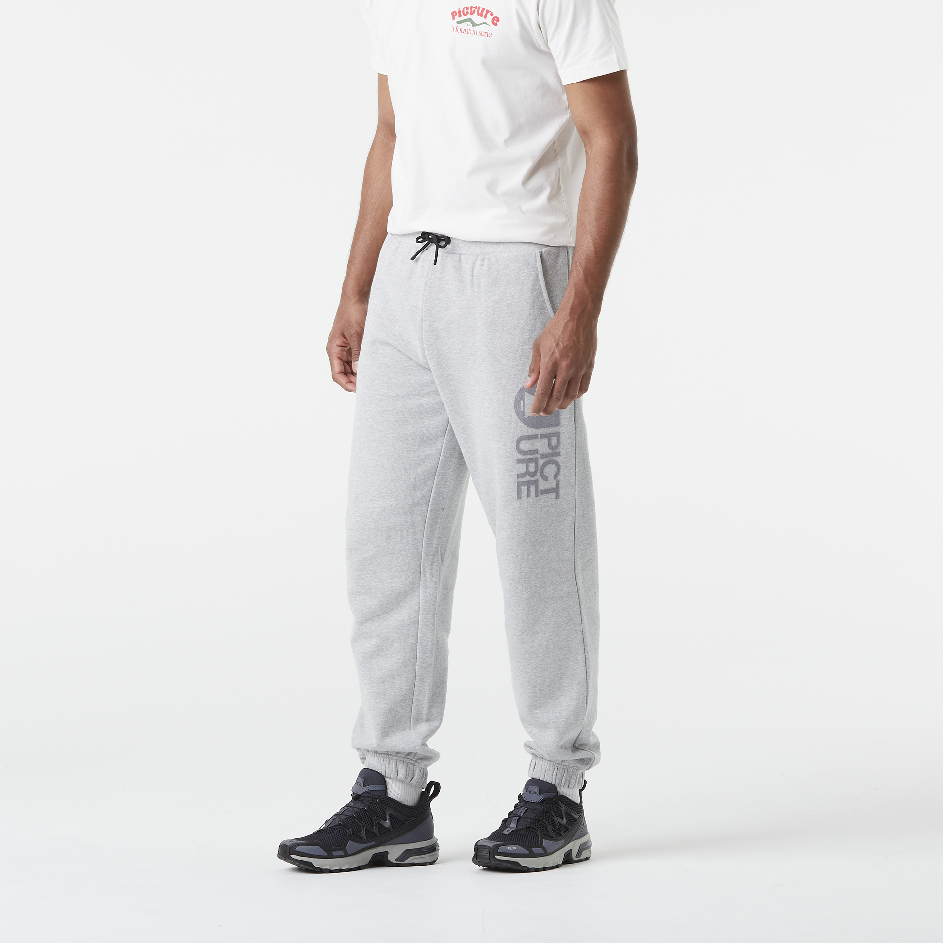 New collection men CHILL SUMMER PANTS Grey Melange