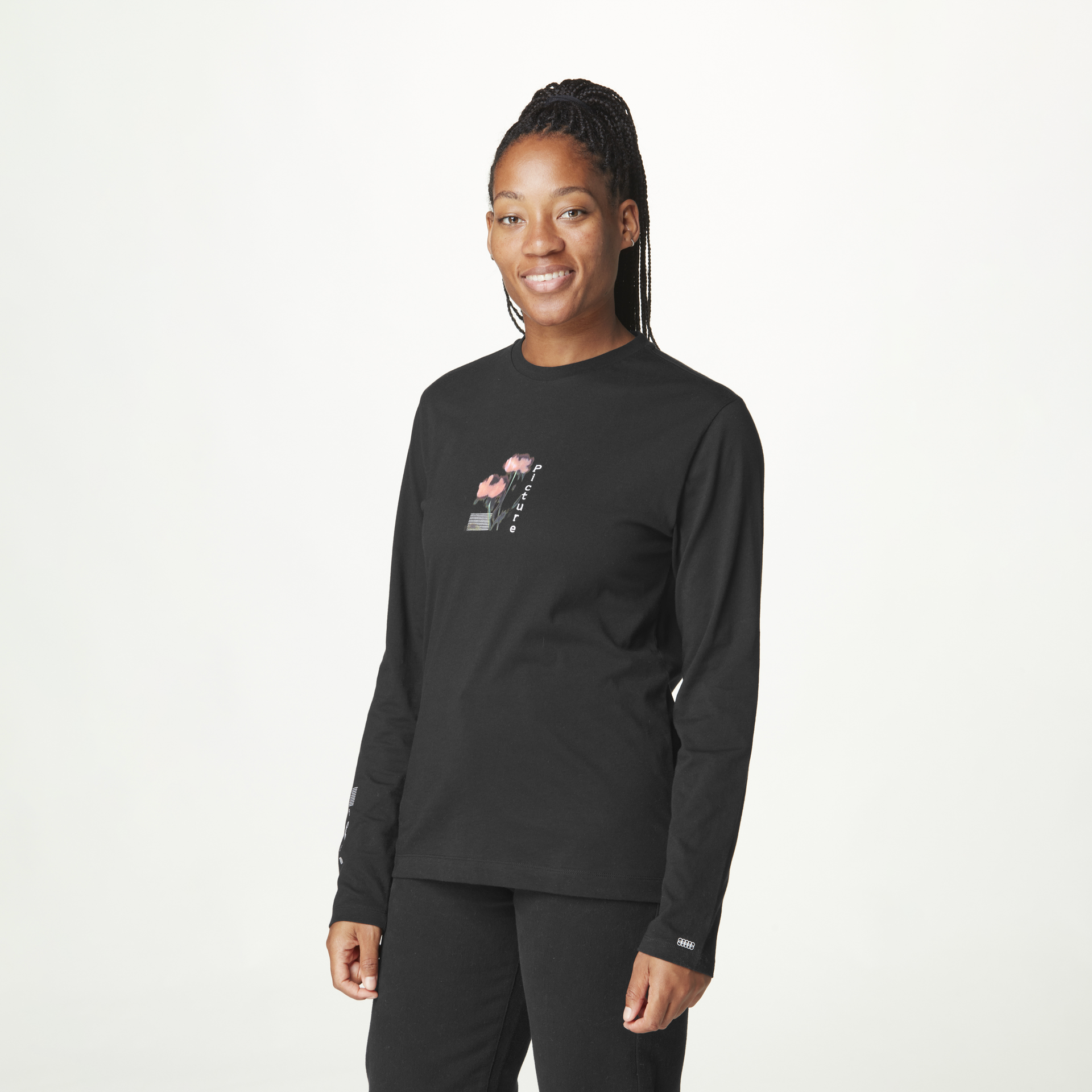 Outdoor lifestyle ENLIVON LS TEE Black
