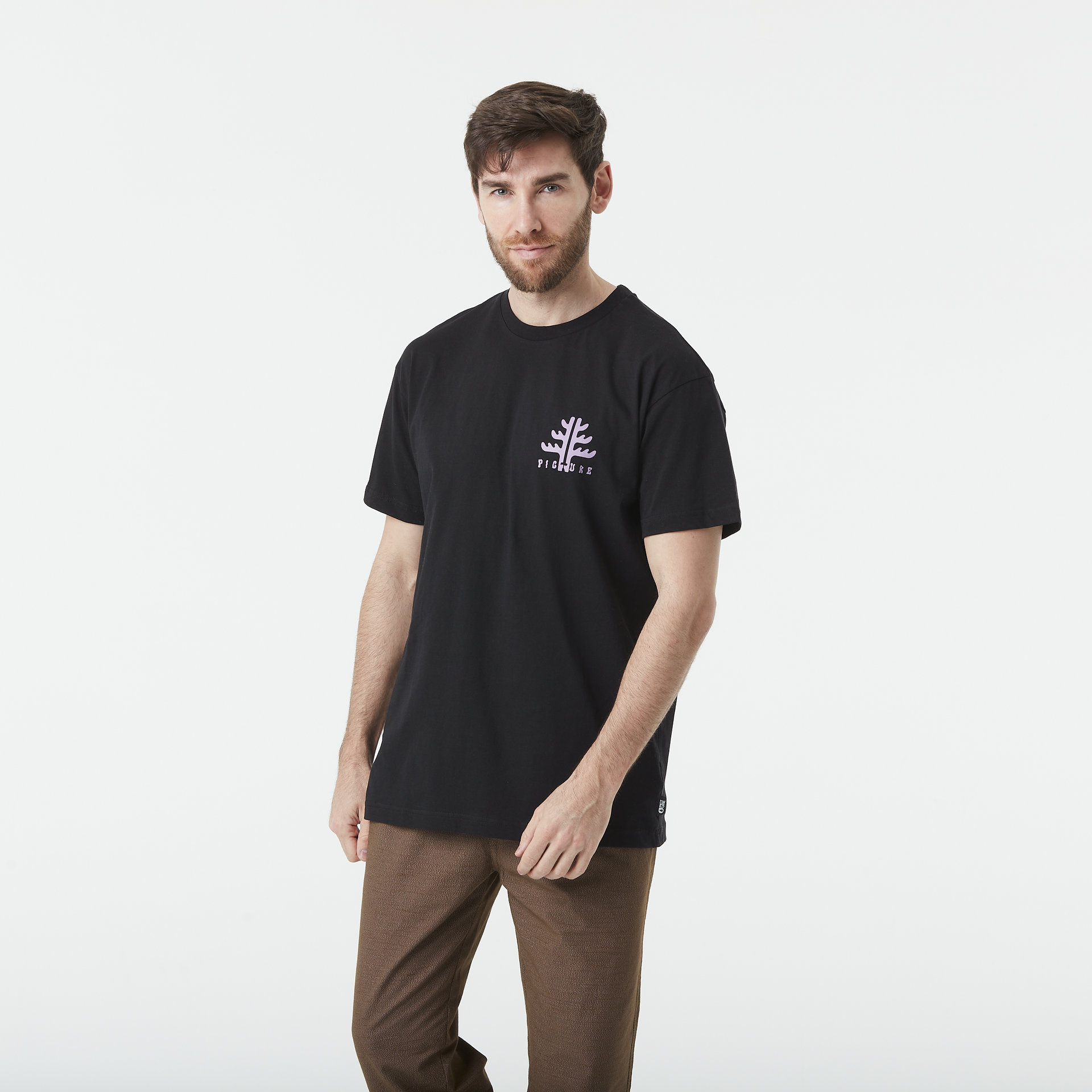 New collection men OUVEA TEE Black