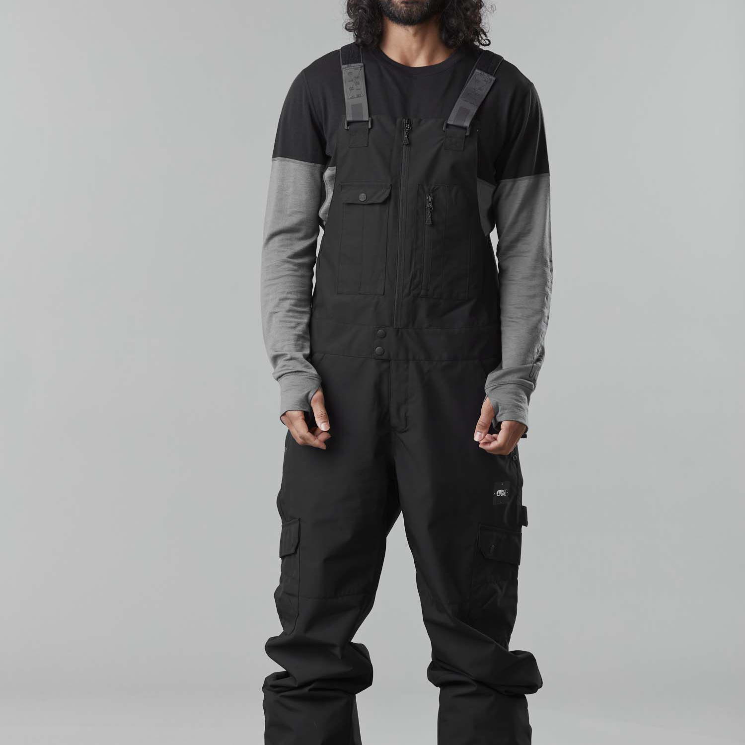 TESTY BIB PANTS Black