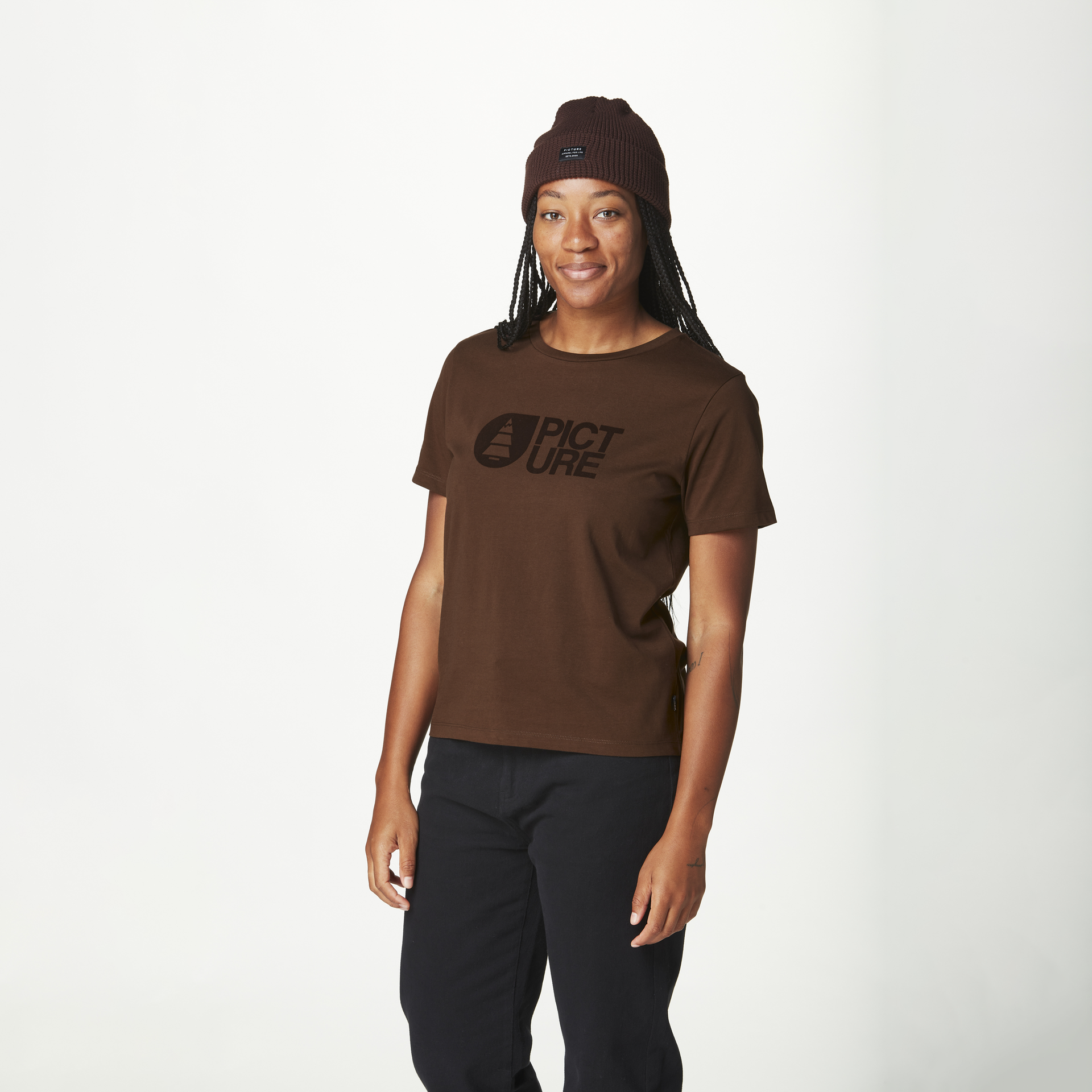 Femme FALL TEE REGULAR Chicory Coffee