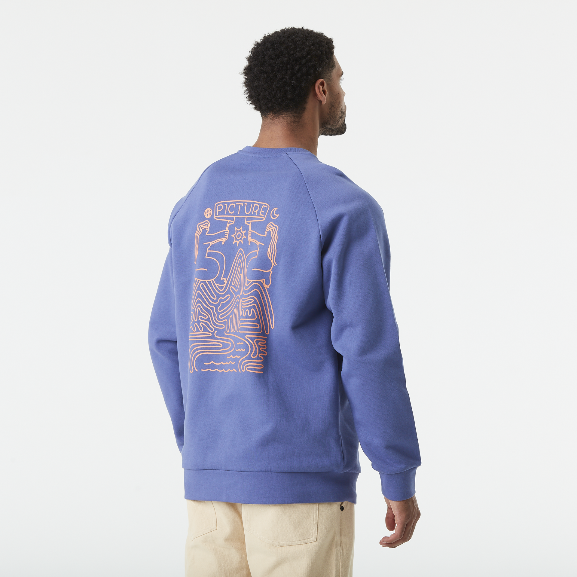 New collection men TERRA CREW Skipper Blue