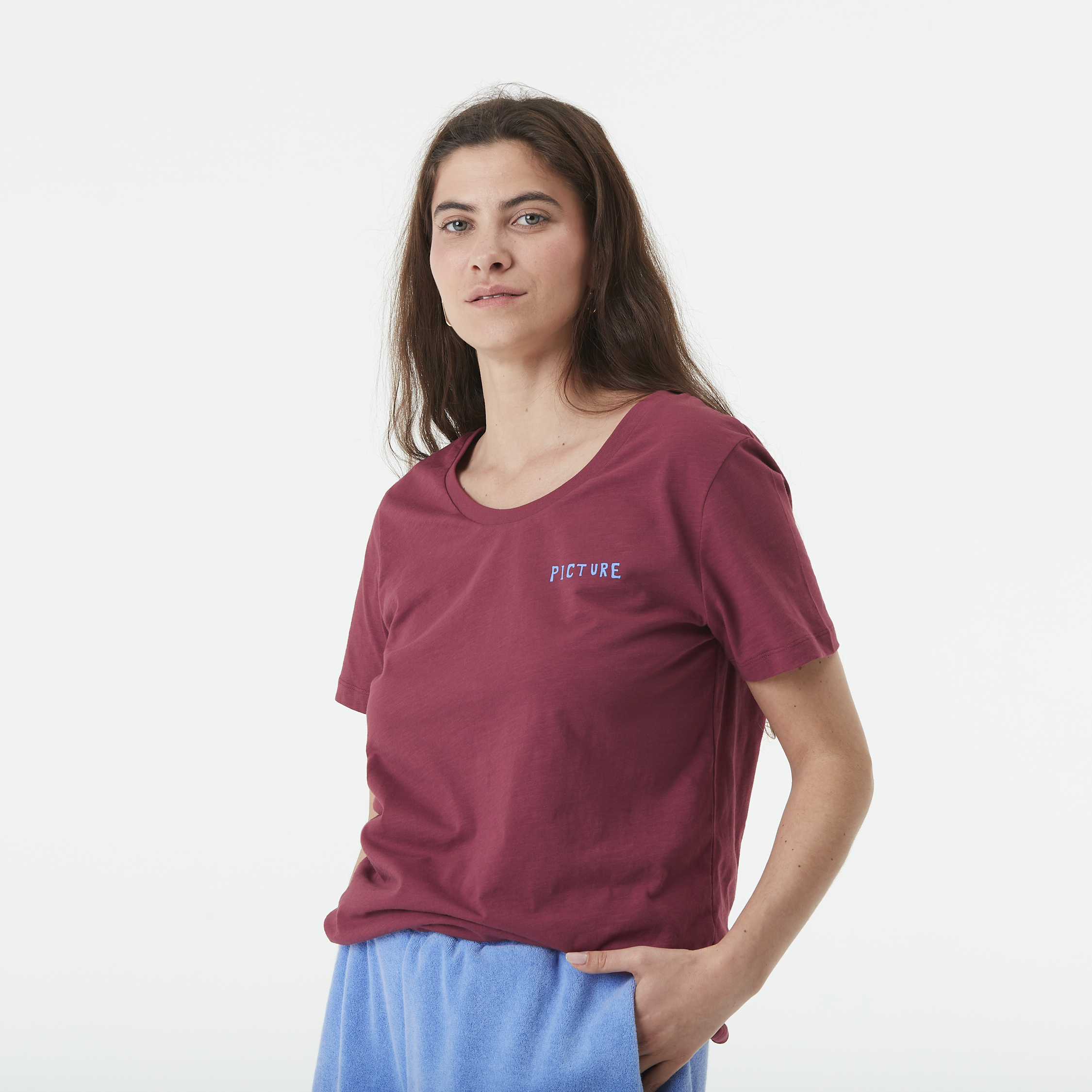 T-shirts REV TEE Cordovan