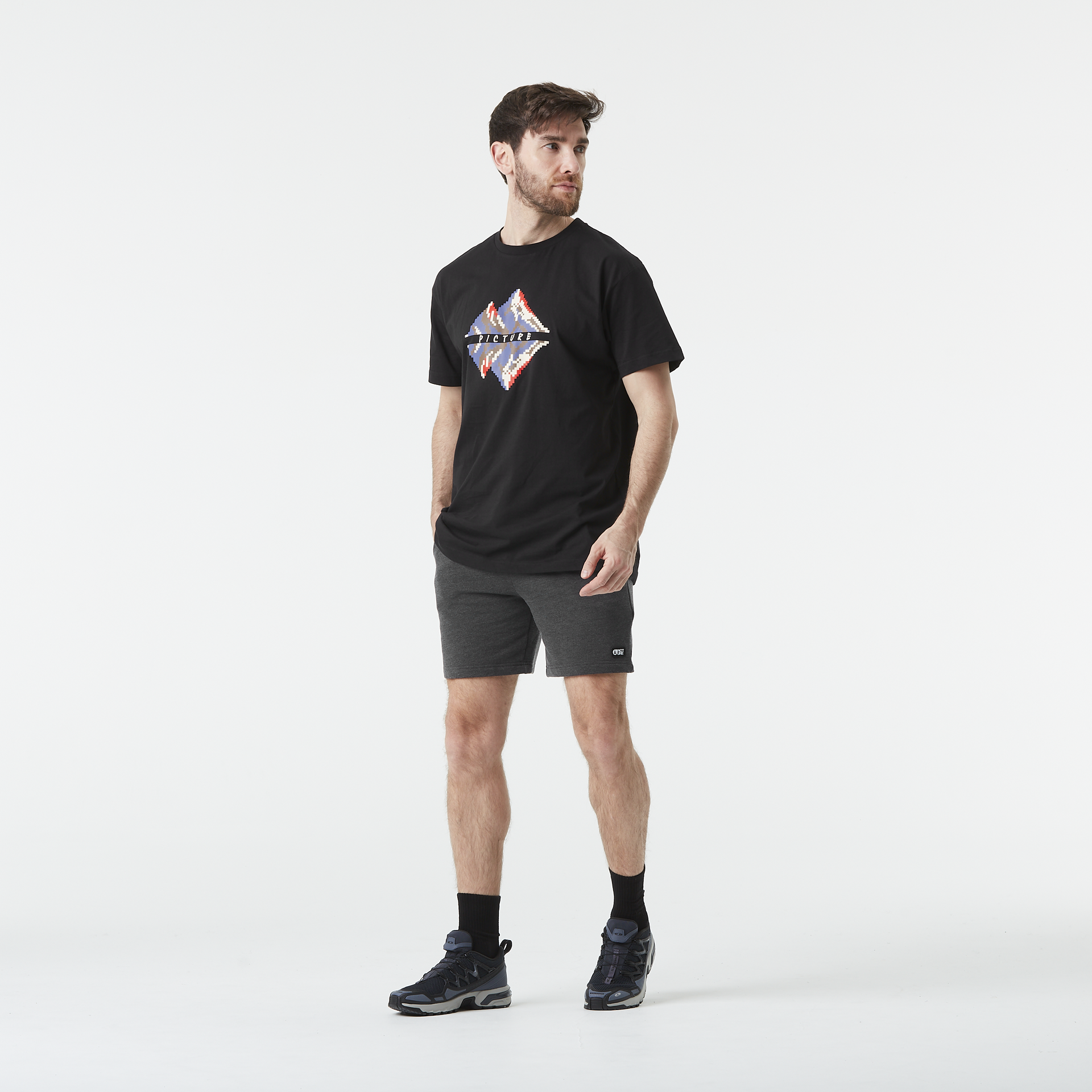 Outdoor lifestyle t-shirts TASEKO TEE Black