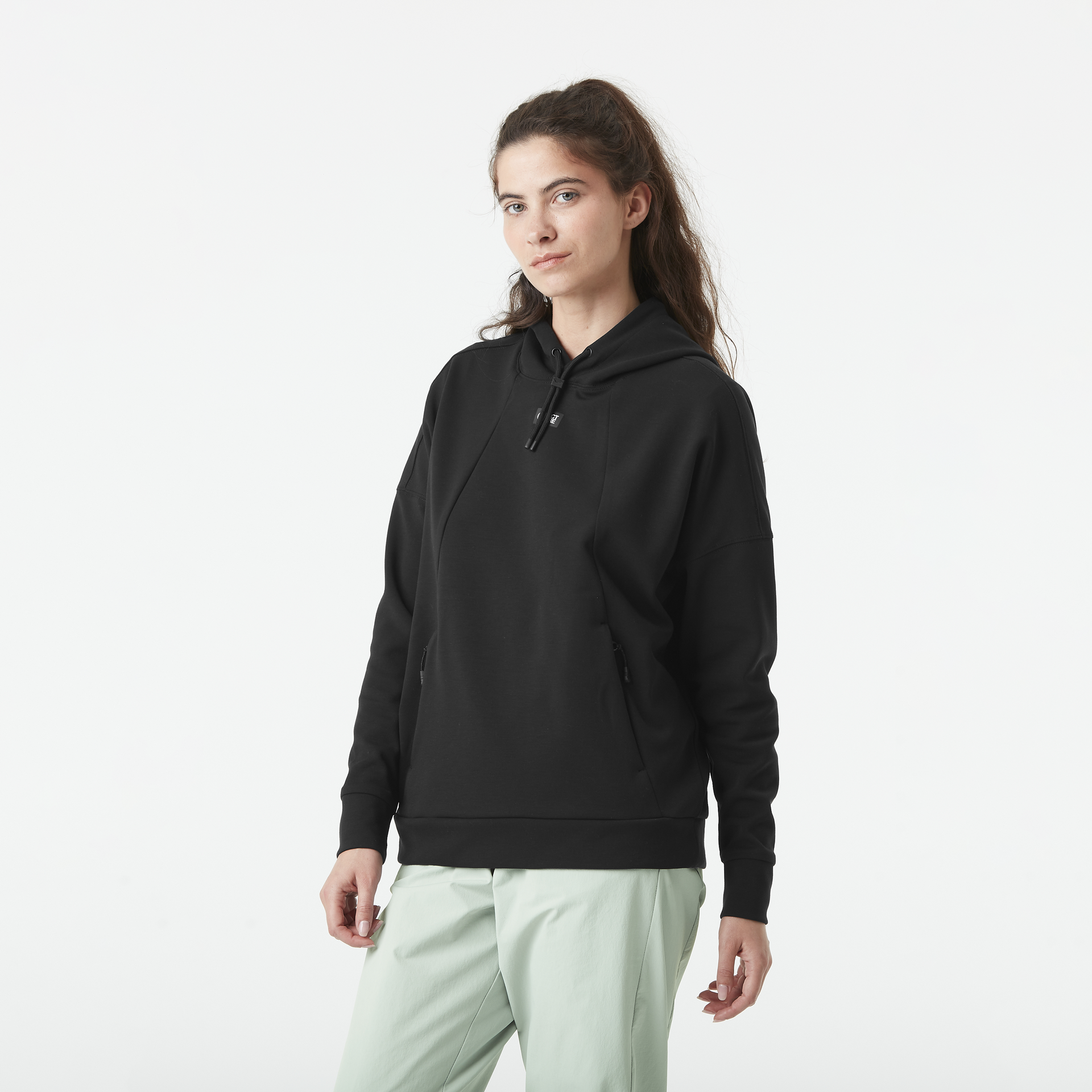 Hiking PLURIS W TECH HOODIE Black