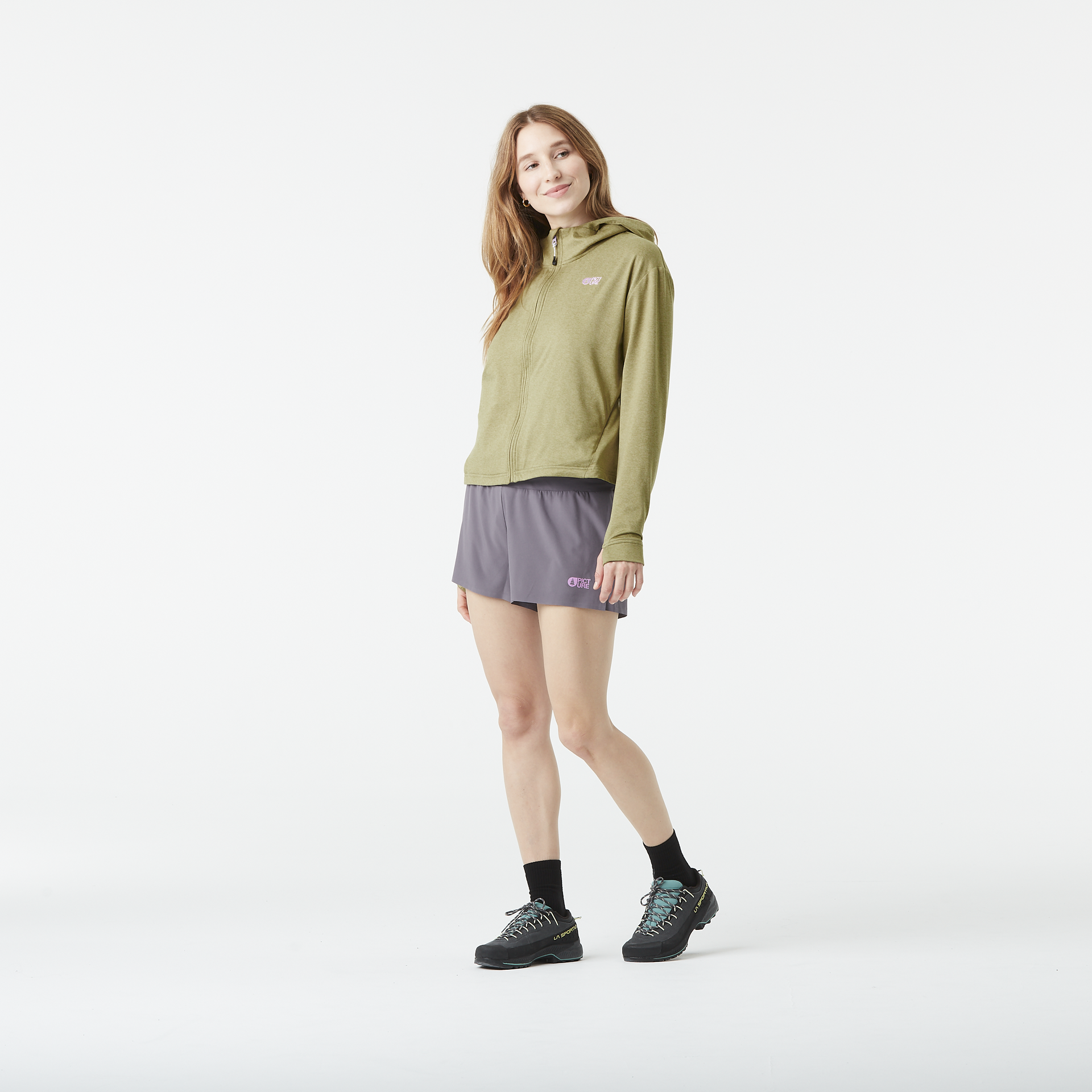 Sweats & hoodies SHARI W ZIP TECH HOODIE Aloe