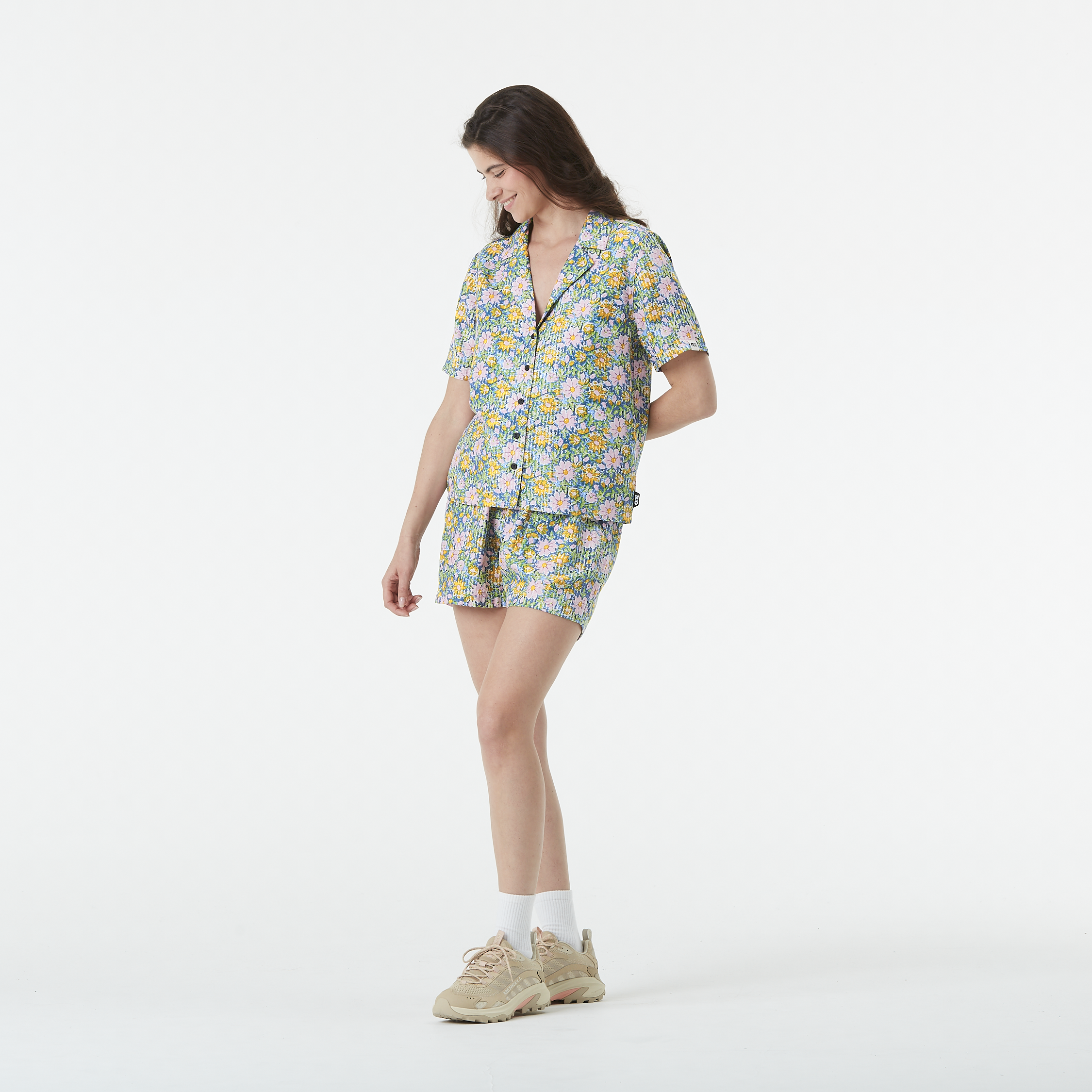 MILOU PRINTED SHIRT Myosotis Print