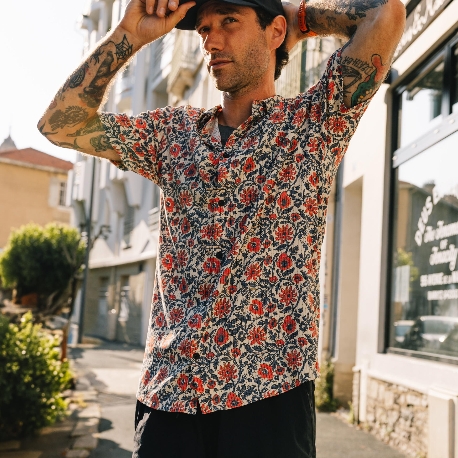 Shirt KLIVOX PRINTED SHIRTS Aster Print