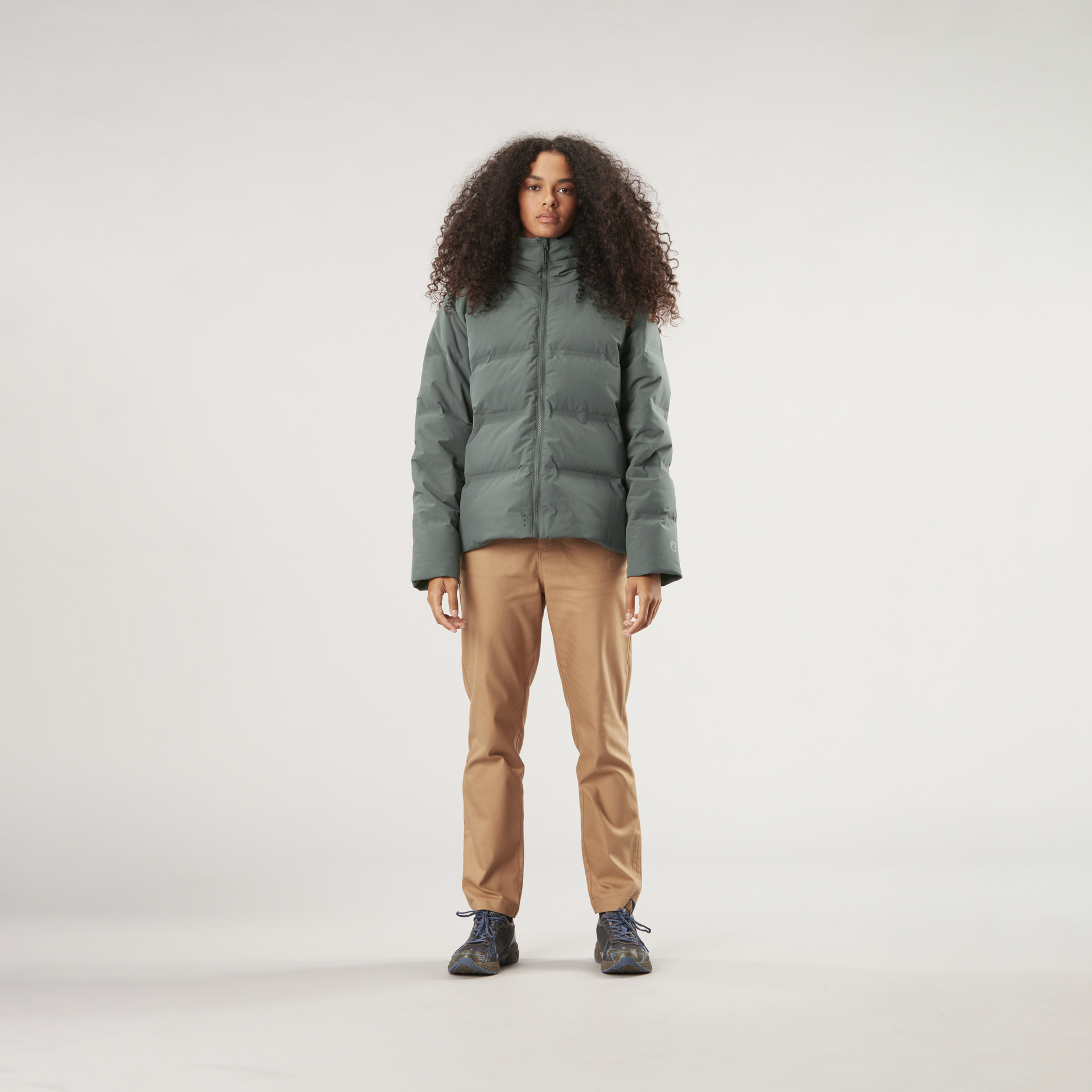 Midlayers WEIPA PUFFER JKT Concrete Grey