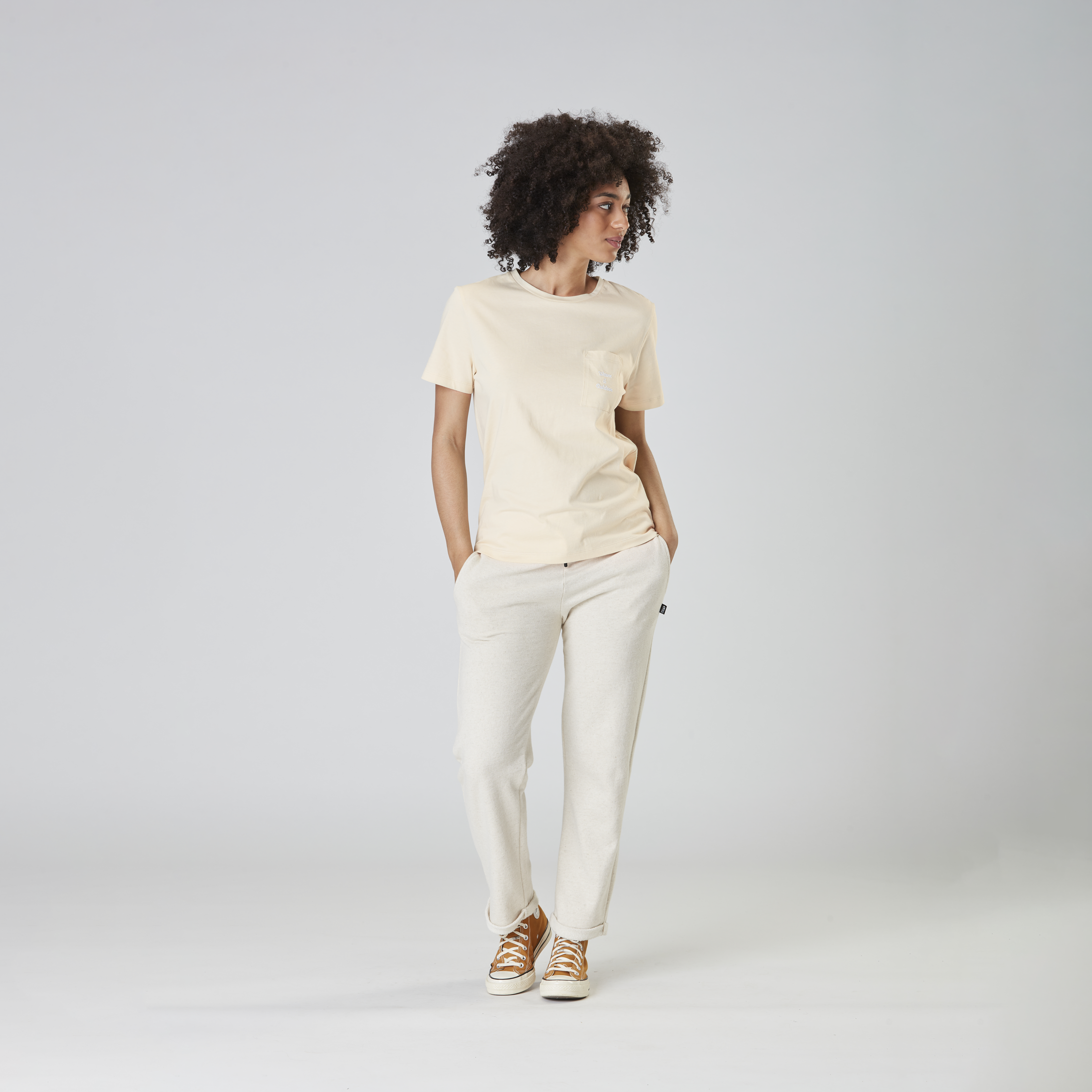 Bottoms HAMPY PANTS Natural