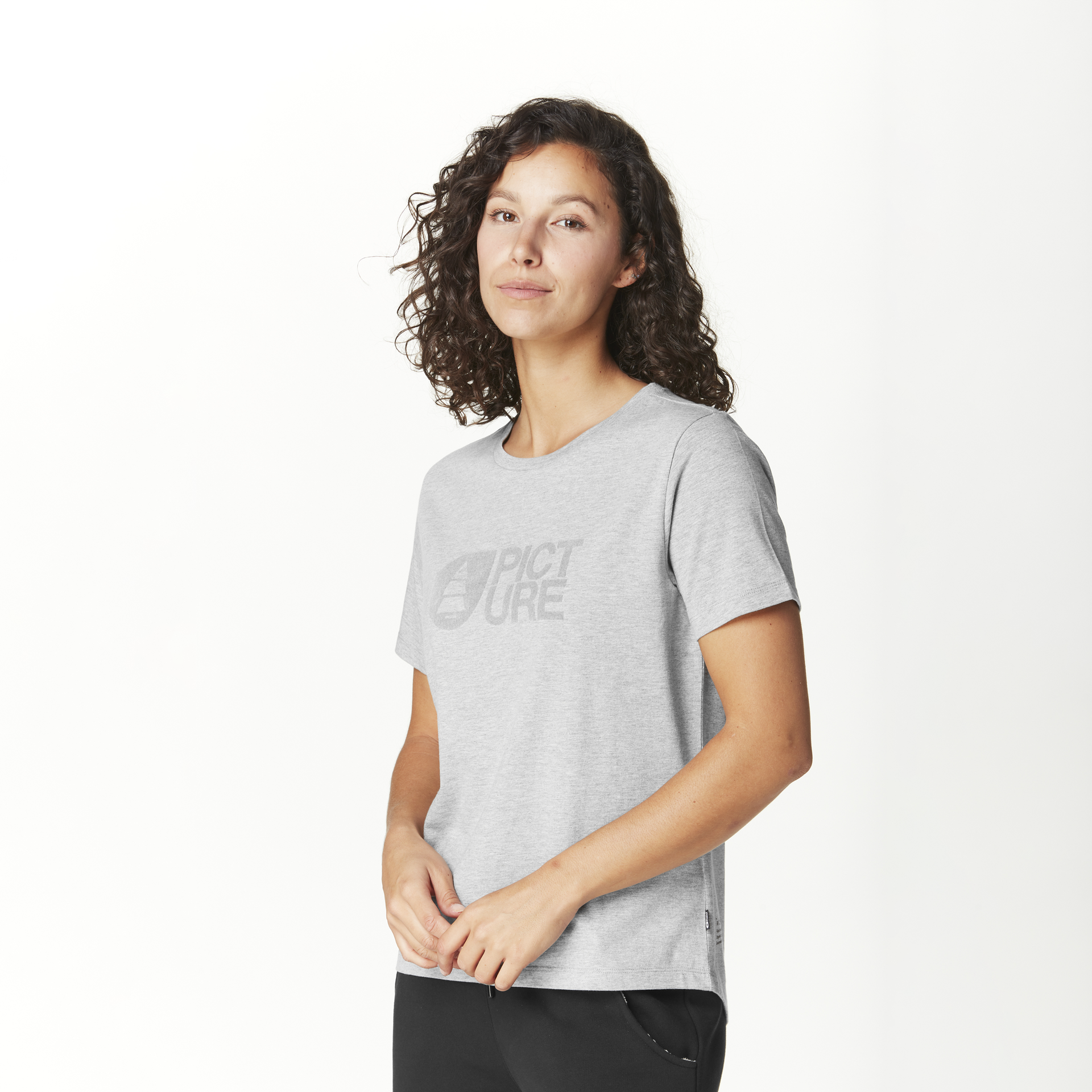 T-shirts FALL TEE REGULAR Grey Melange