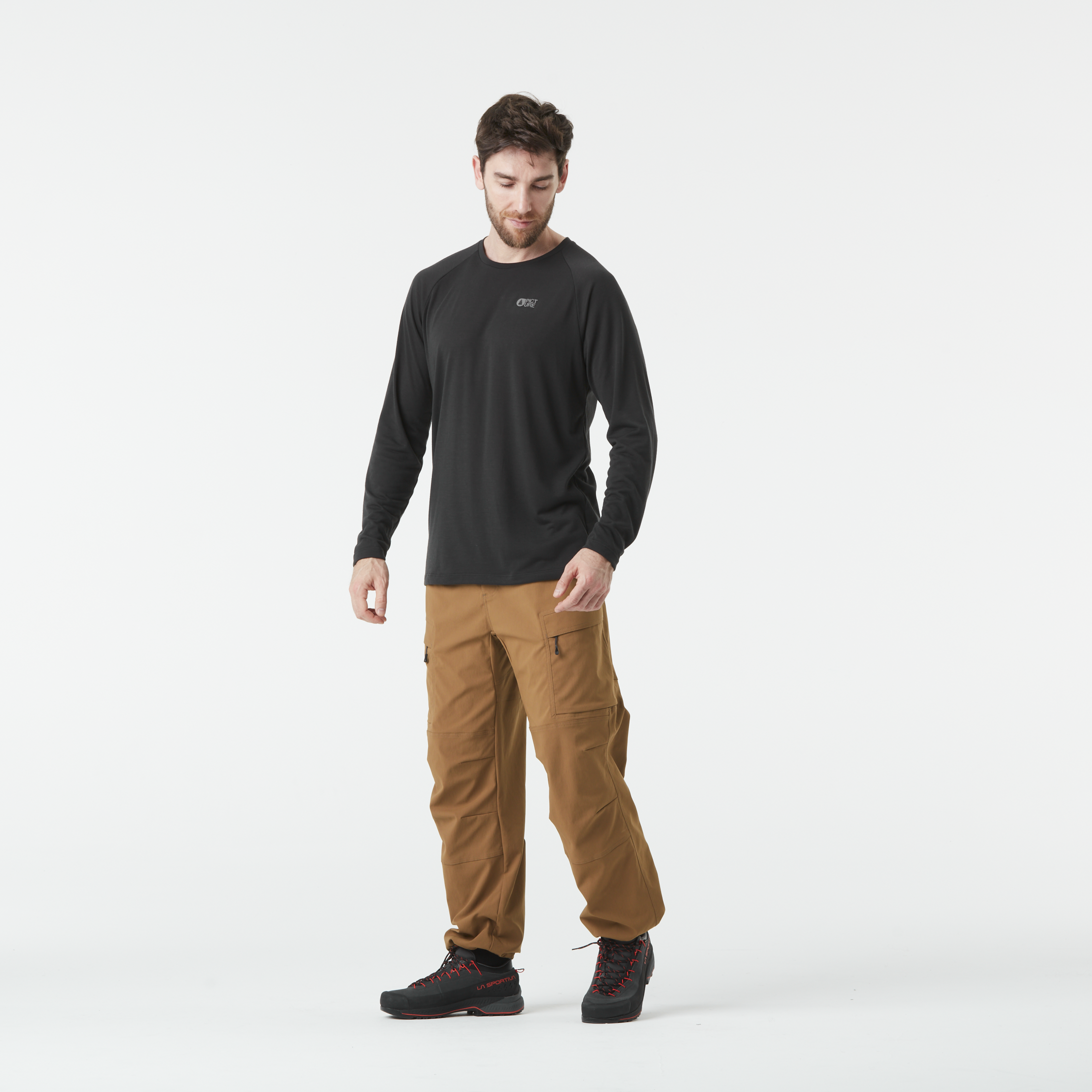 TIMONT LS TECH TEE Black