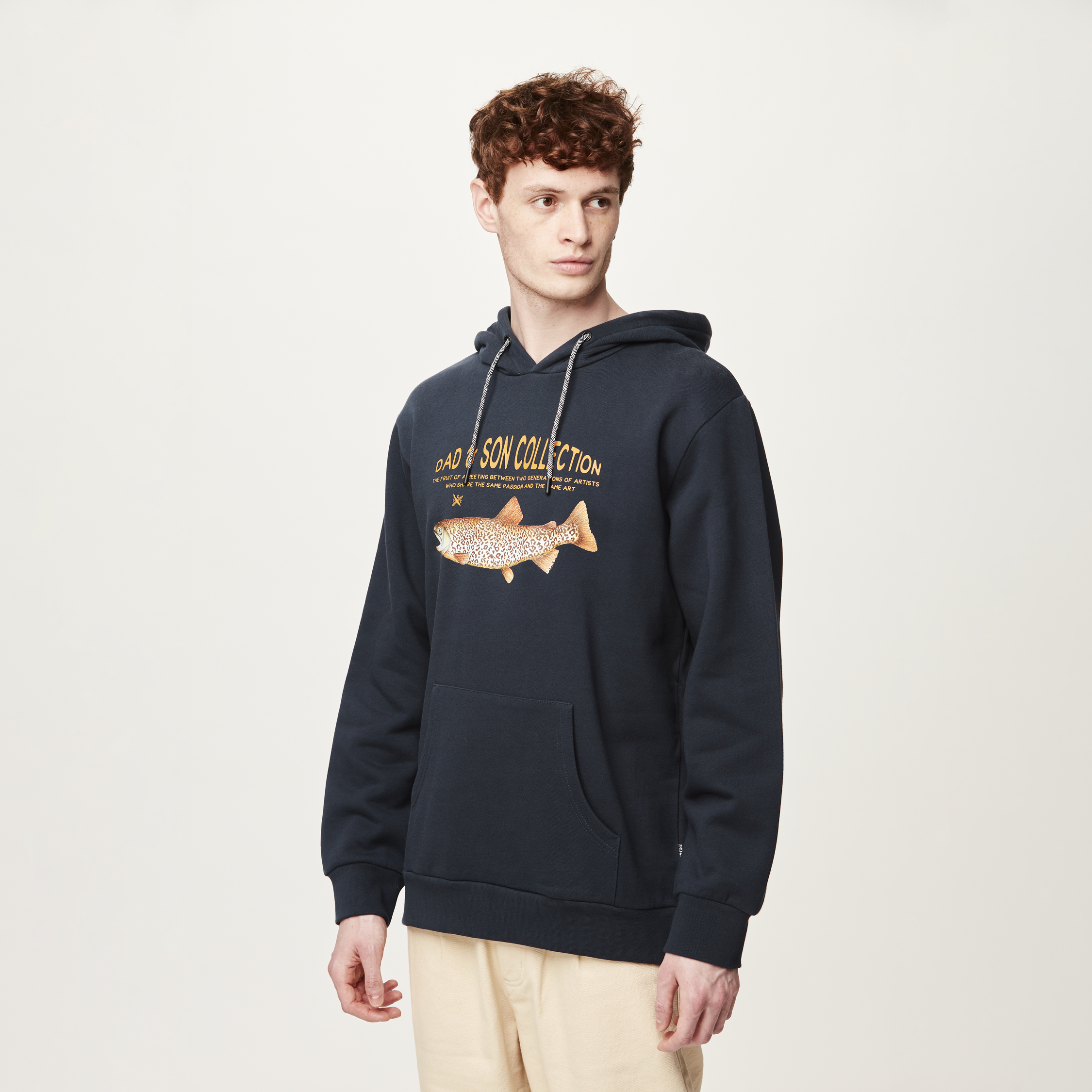 Sweats & hoodies D&S PANTHER HOODIE Dark Blue