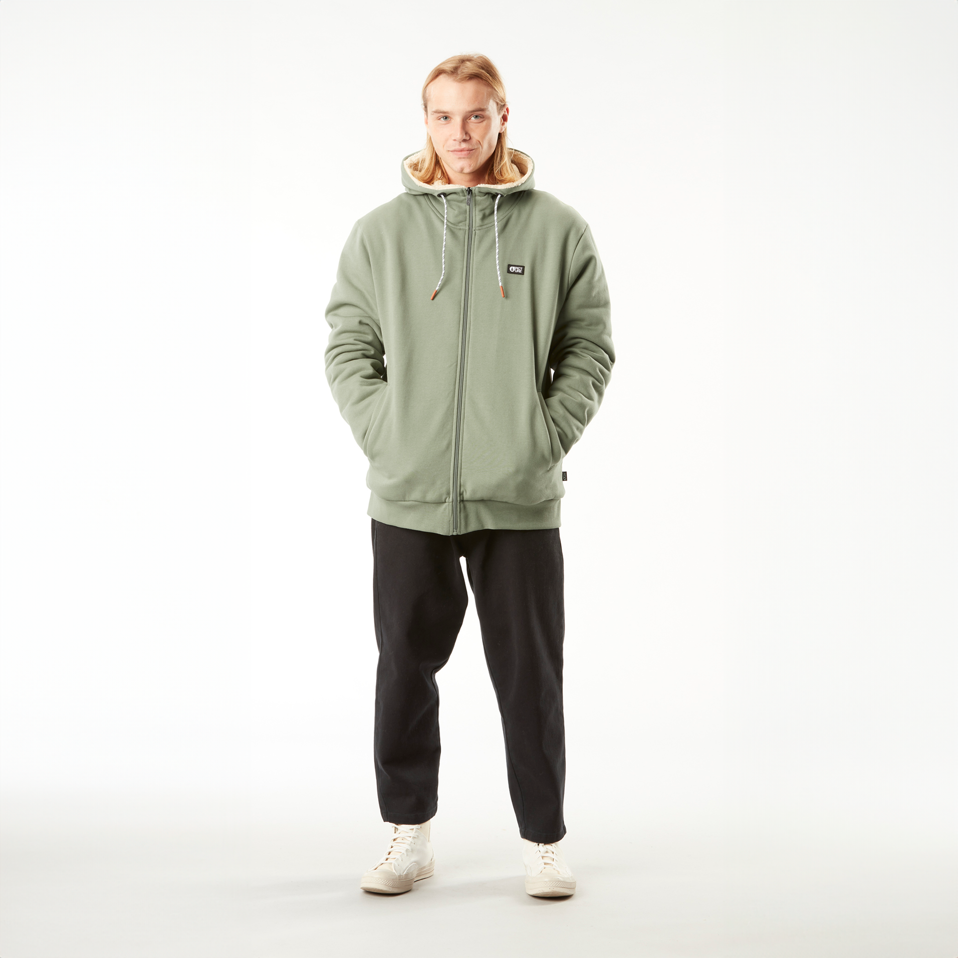 Sweats & Hoodies YINNI PLUSH ZIP HOODIE Green Spray