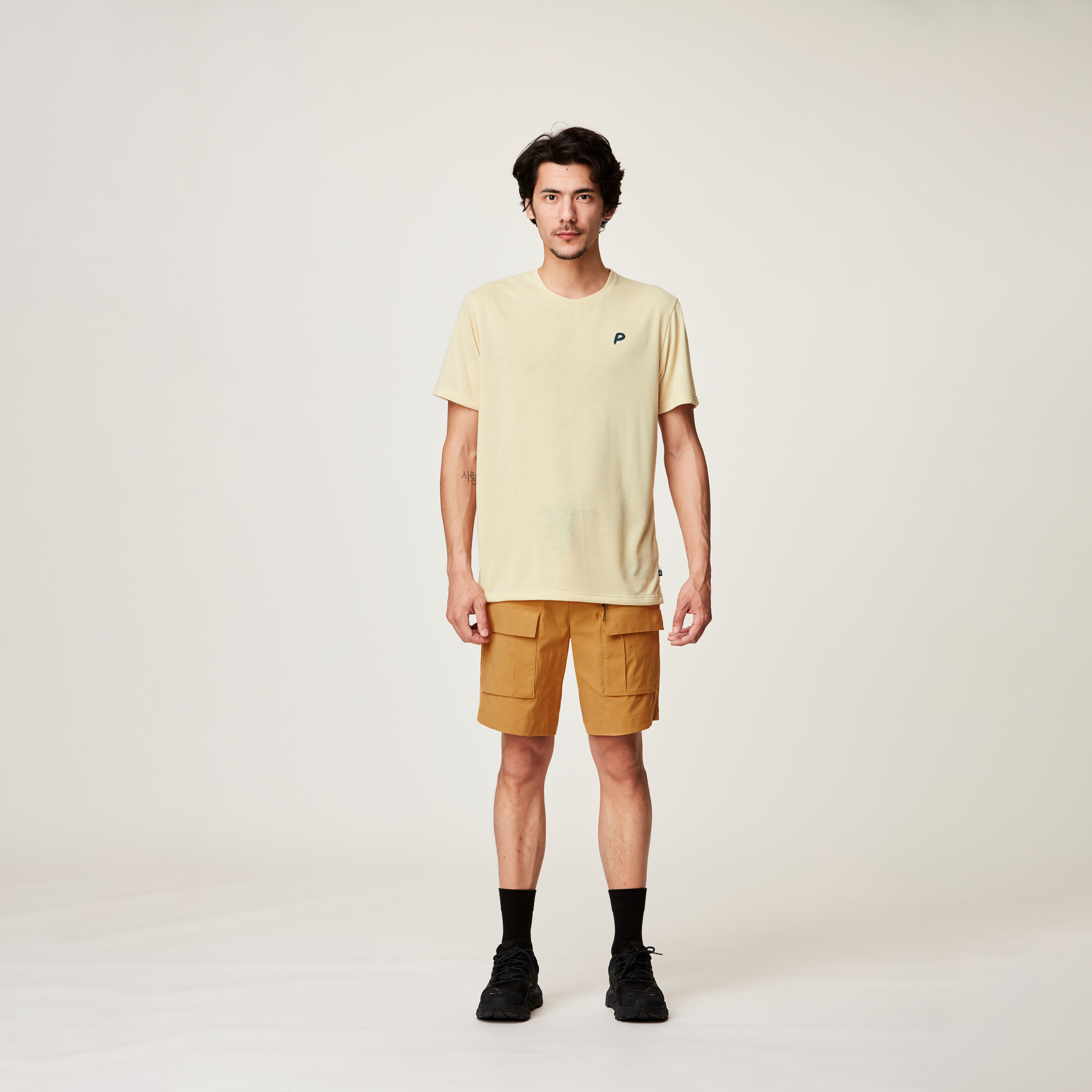 TIMONT SS URBAN TECH TEE Woodash