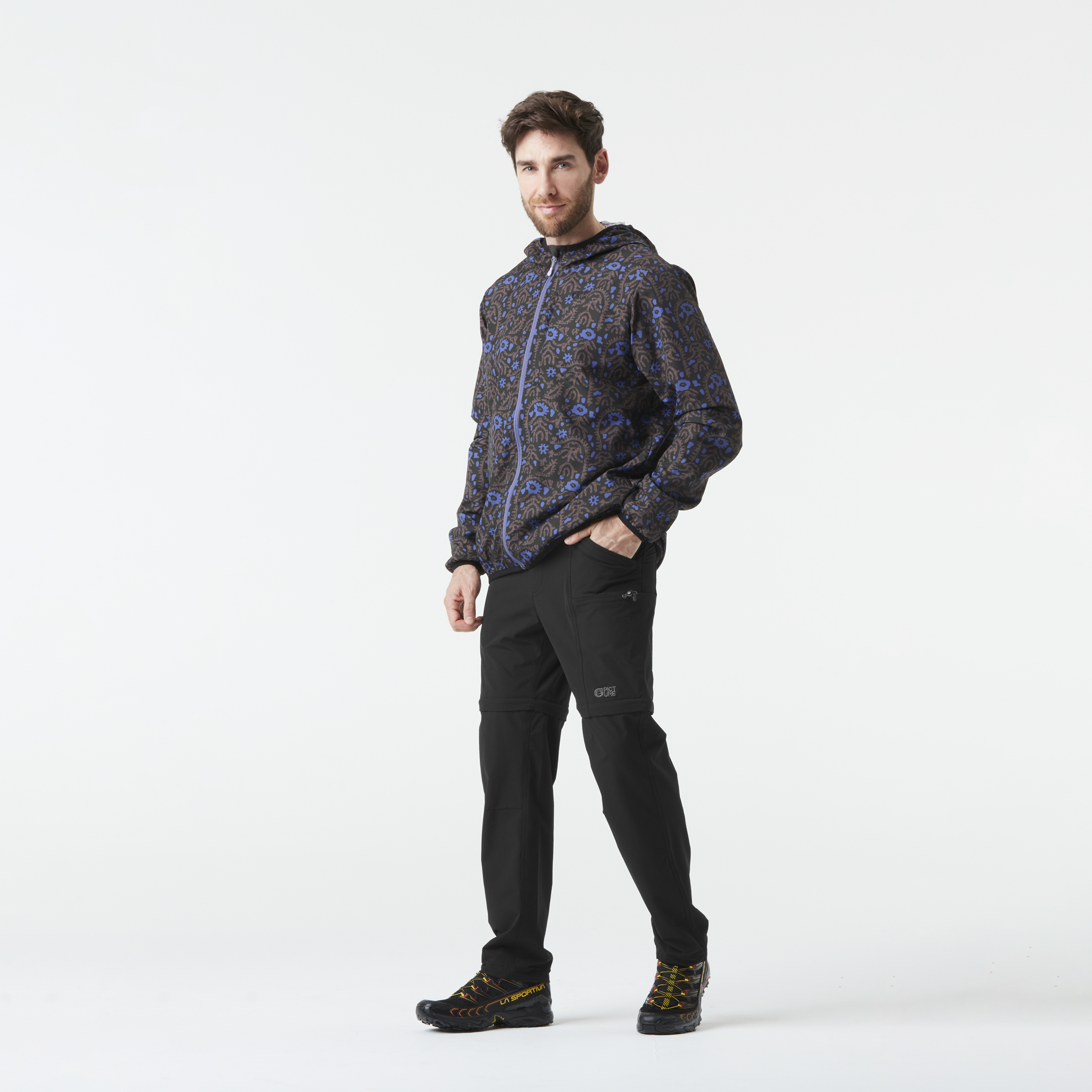 SCALE PRINTED JKT Ancolie Print