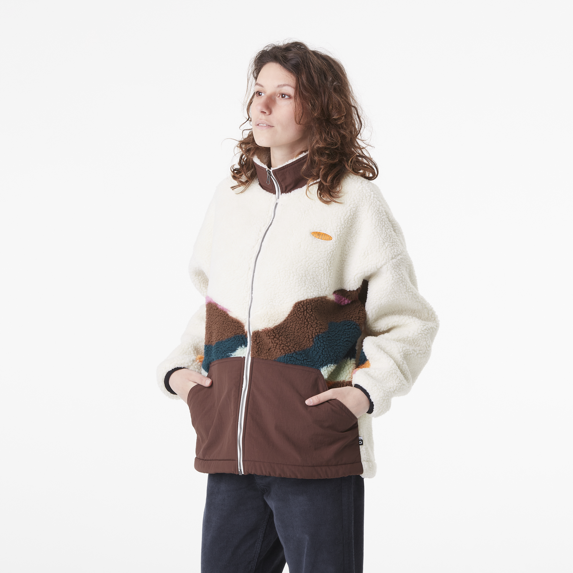 Sweats & Hoodies AKUNA ZIP FLEECE Tofu