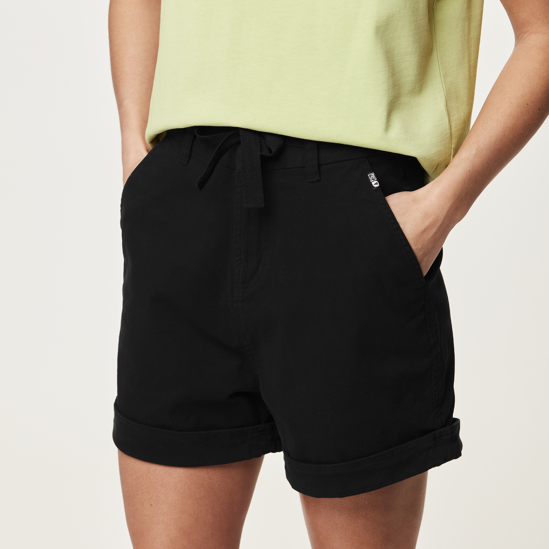 Outlet ANJEL CHINO SHORTS Black