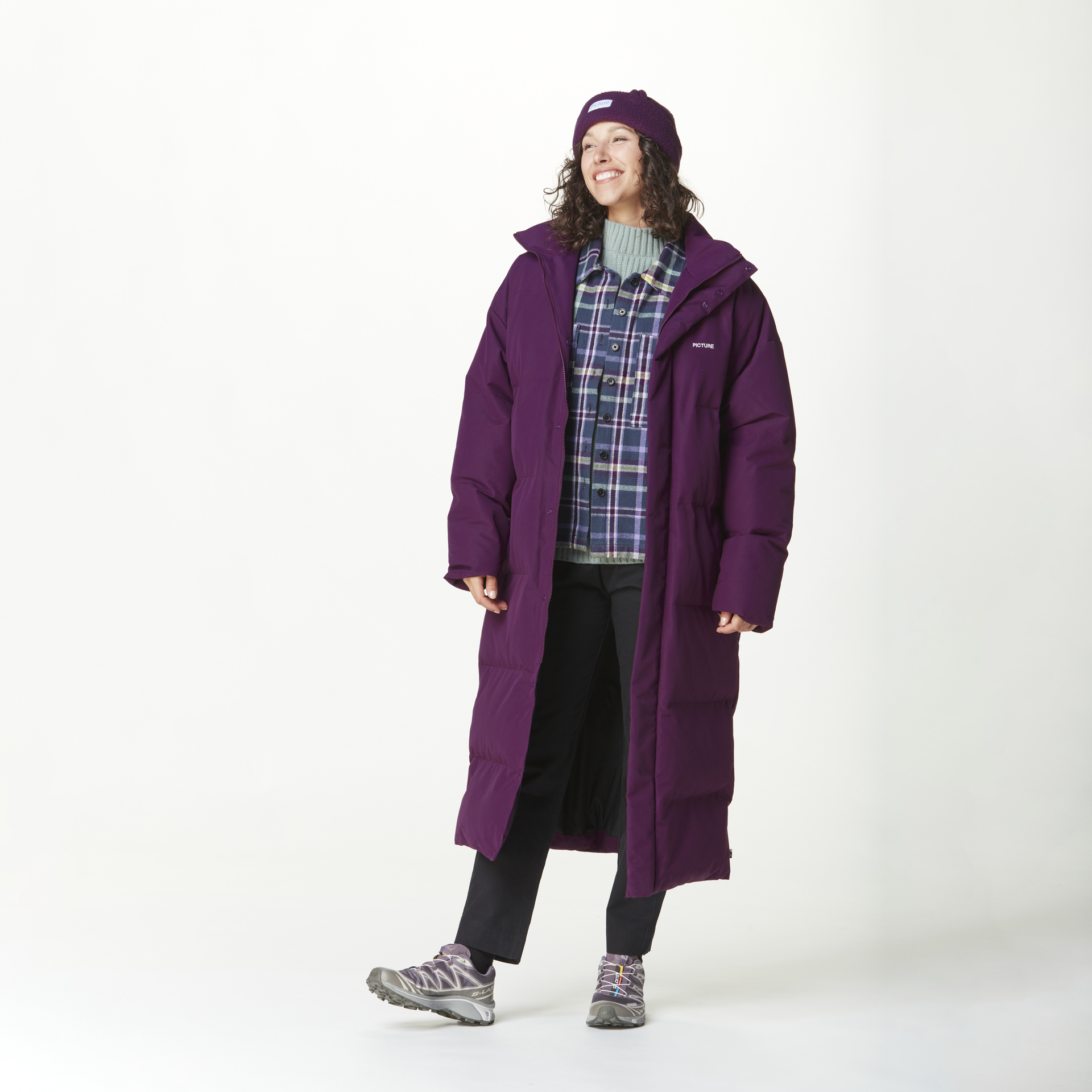 BEATY DOWN JKT Potent Purple