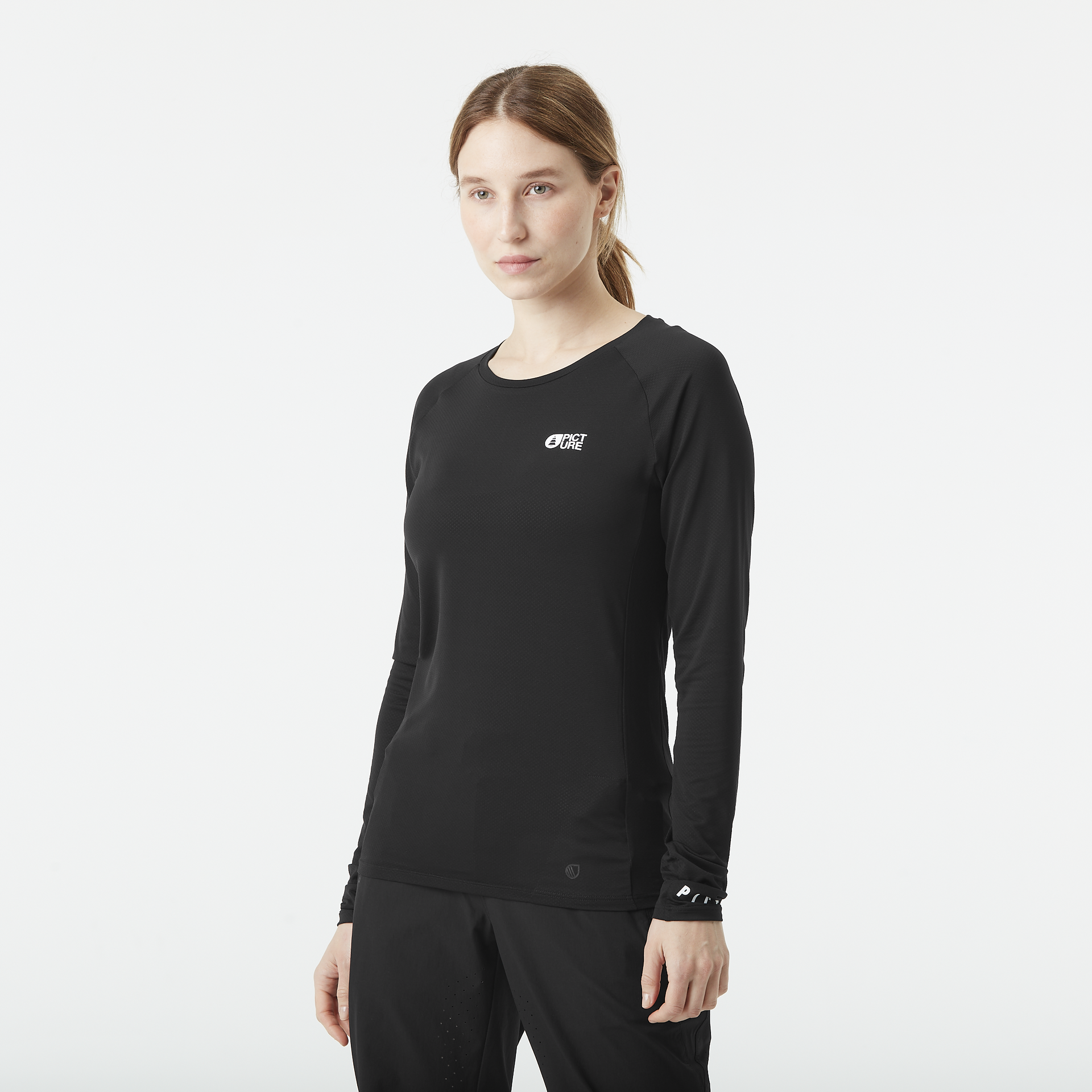 T-shirts ACARAS LS TECH TEE Black
