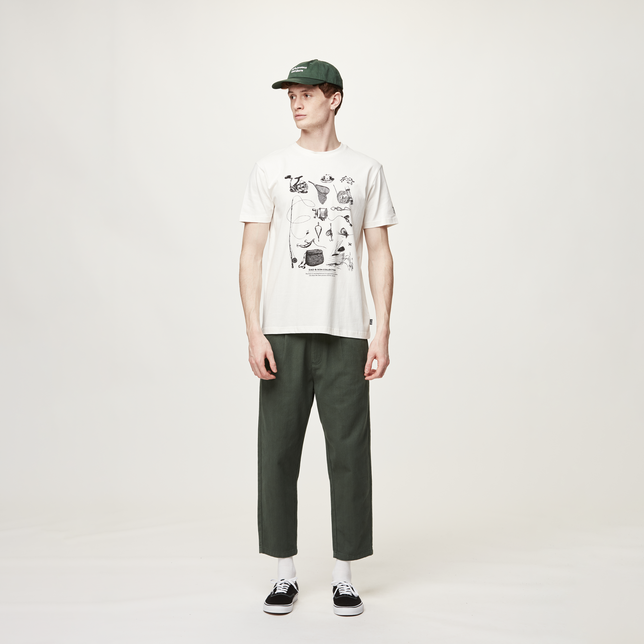 D&S ROD TEE Natural White